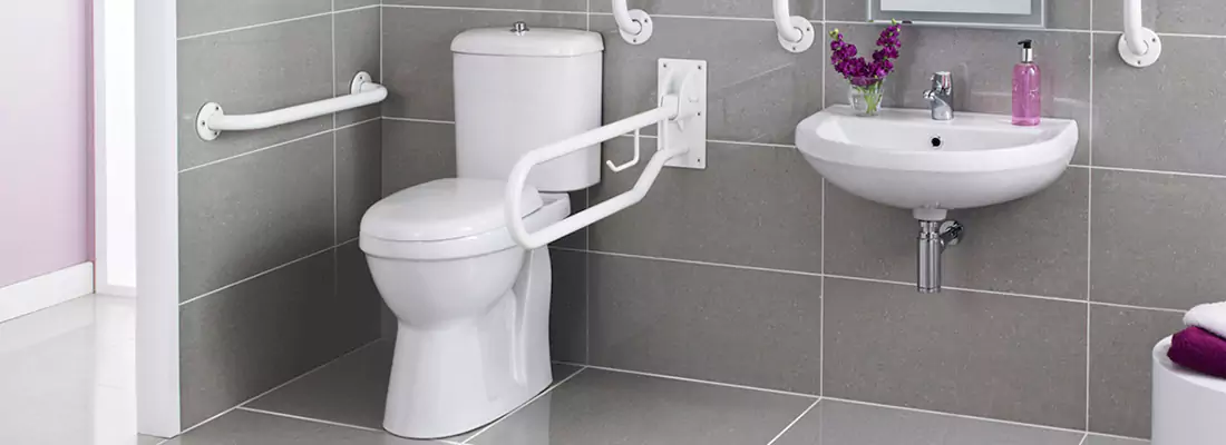 Modern Handicap Bathroom Solutions with Safety Features in Ojus, FL